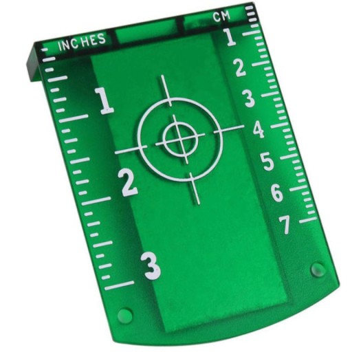 TARCZKA LASEROWA MAGNETYCZNA DO LASERÓW ZIELONYCH