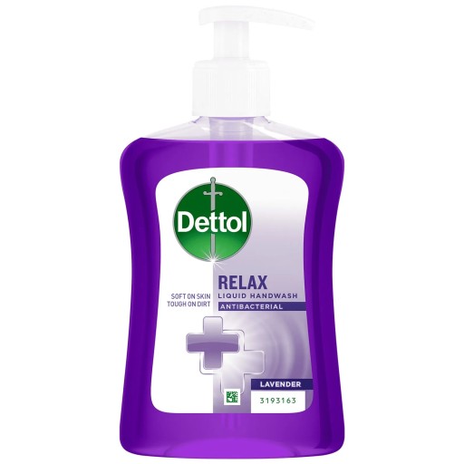 DETTOL mydło W PŁYNIE LAWENDA z pompką 250 ml UK