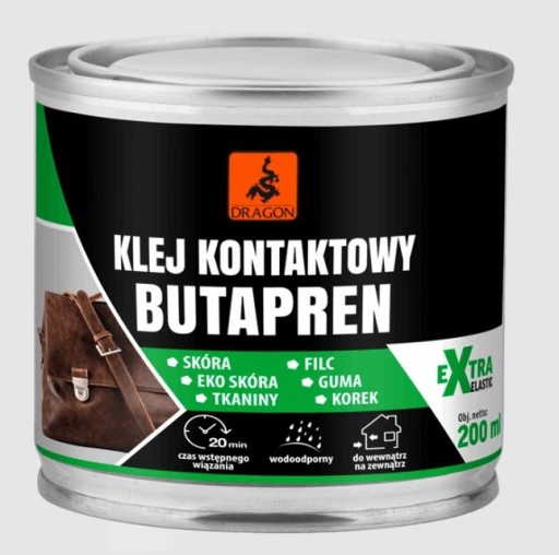 DRAGON Klej Butapren Superwytrzymały 200ml