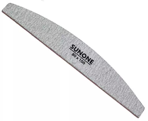 PILNIK Do Paznokci SUNONE Zebra ŁÓDKA 80/100