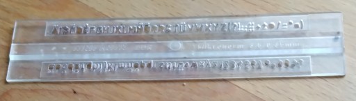 Szablon pisma technicznego 3,5 0,35