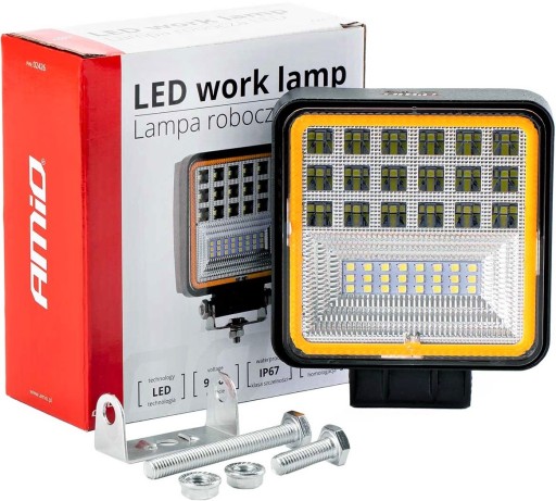 LAMPA ROBOCZA HALOGEN 42xLED SZPERACZ 9-39V 3360lm
