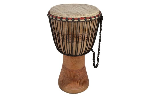 Afrykański bęben Djembe ręcznie drążony 13