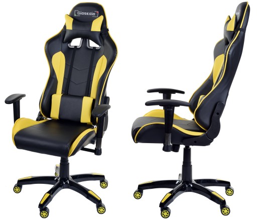 NOWOCZESNY ERGONOMICZNY FOTEL GAMINGOWY DLA GRACZA