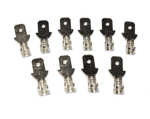Konektor 4,8mm męski 10szt.