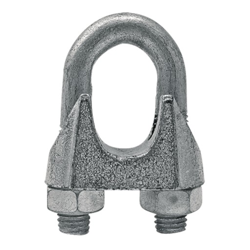 Zacisk liny stalowej ocynkowany Śr. 4 mm