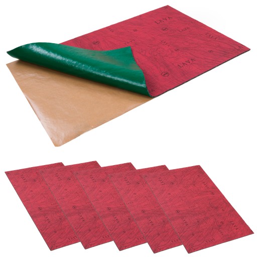 Maty wygłuszające samoprzylepne StP LAVA 2w1 wygłuszenie 6 sztuk 73x47cm