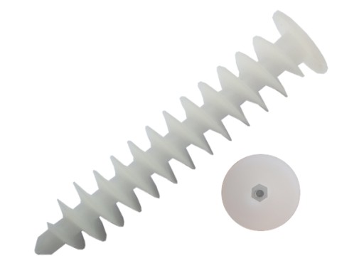 DYBLE KOŁEK ŚLIMAK DYBEL DO STYROPIANU 125 mm 10sz