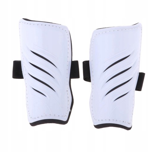 Shin Soccer Football Pads White