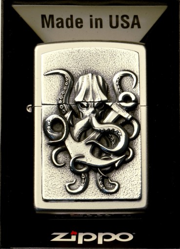 ZAPALNICZKA ZIPPO OCTOPUS 3D