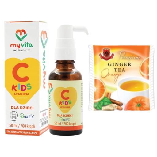 MyVita Suplement Witamina C Krople dla dzieci 50ml