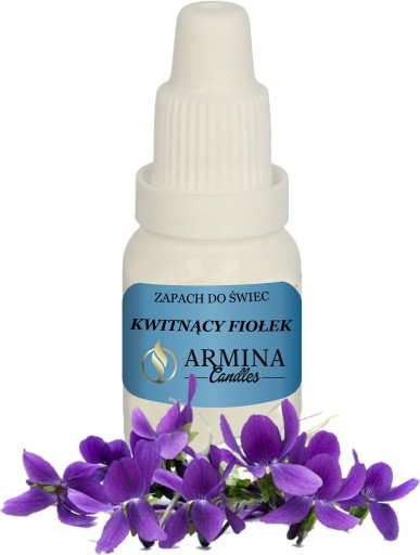 ZAPACH KWITNĄCY FIOŁEK 10 ML DO ŚWIEC PARAFINY WOSKU