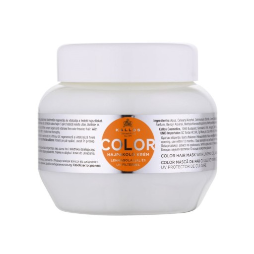 KALLOS COLOR MASKA DO WŁOSÓW FARBOWANYCH 275ML