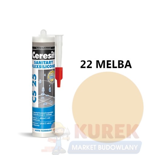 SILIKON SANITARNY CERESIT CS25 MELBA 280ML