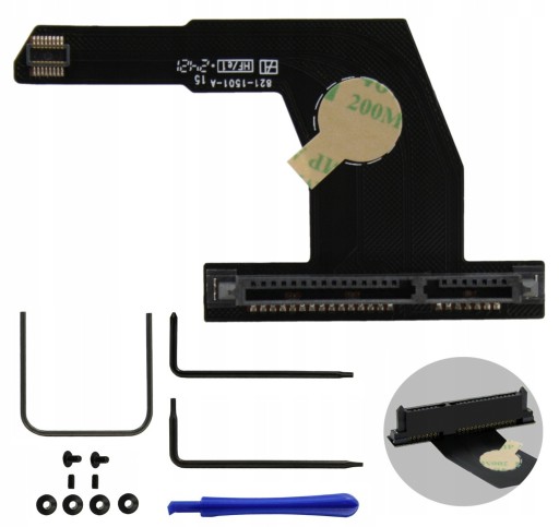 ADAPTER PRZEJŚCIÓWKA HUB DRUGI DYSK SSD HDD MINI MAC A1347 2012 TAŚMA