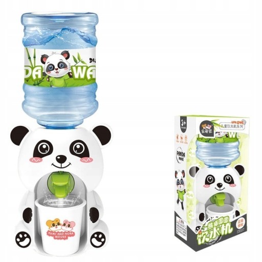 Dystrybutor wody Panda dla dzieci + 2 kubeczki