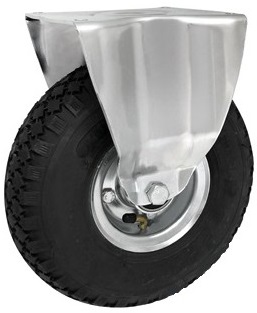 KOŁO KÓŁKO KOŁA POMPOWANE STAŁE fi 260mm, 3,00-4 - 170kg