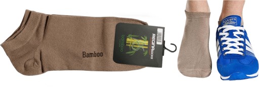 Skarpety-stopki Antybakteryjne BAMBOO Gat.I 38/41