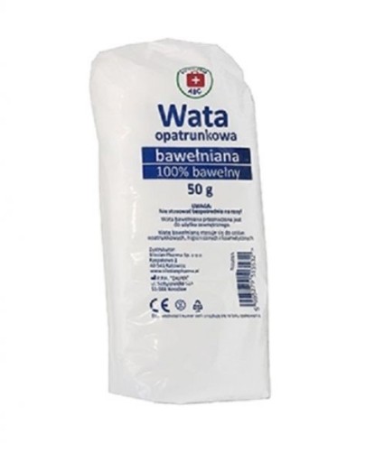 Wata bawełniana 100% Apteczka Abc 50g