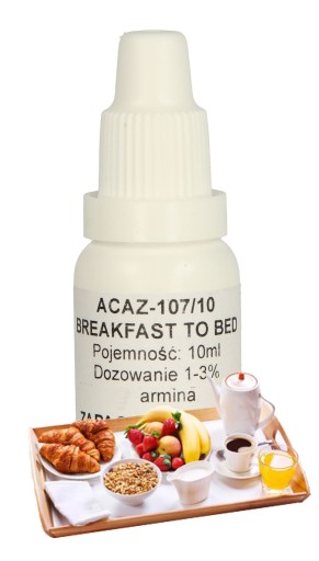 ZAPACH BREAKFAST TO BED 10 ML DO ŚWIEC PARAFINY WOSKU ŻELU
