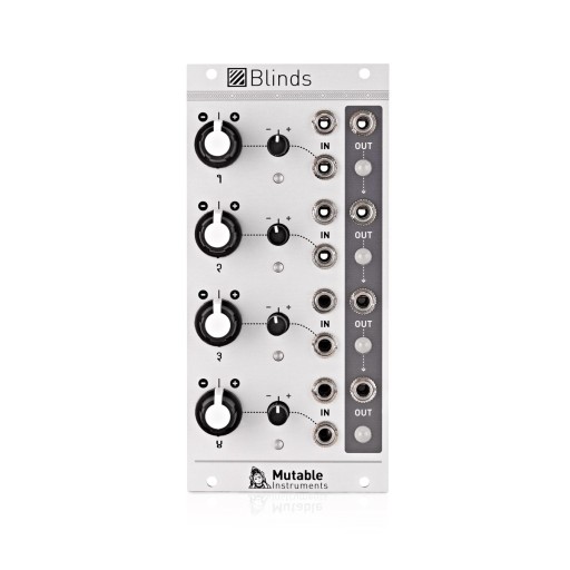 Mutable Instruments Blinds Quad VC