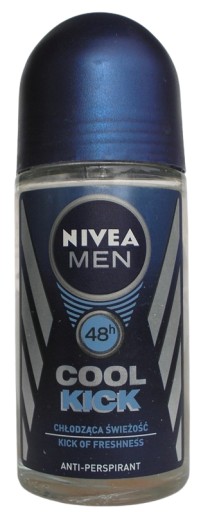 Nivea Men Cool Kick dezodorant antyperspirant roll-on w kulce 48h