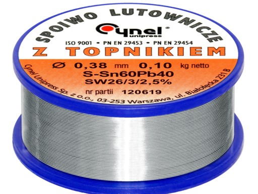 CYNA Z TOPNIKIEM 0,38mm/100g CYNEL