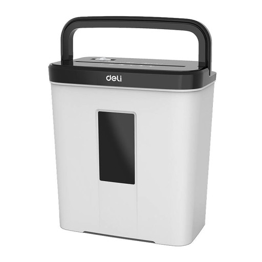 MOCNA NISZCZARKA BIUROWA DO DOKUMENTÓW PAPIERU PŁYT CD DELI OFFICE 12L