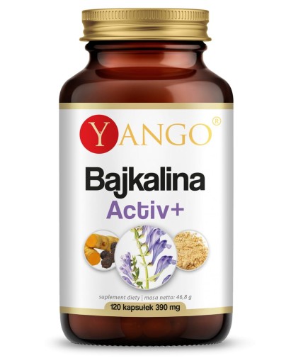BAJKALINA ACTIV + NA STAWY 120 KAPSUŁEK
