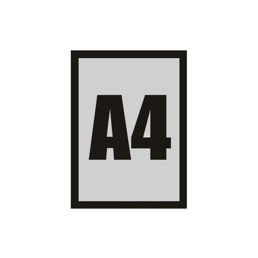 Ramka magnetyczna A4 samoprzylepna MAGNETIC czarna