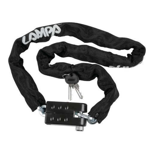 LAŃCUCH ZAPIĘCIE BLOKADA DO MOTOCYKLA LAMPA 100cm