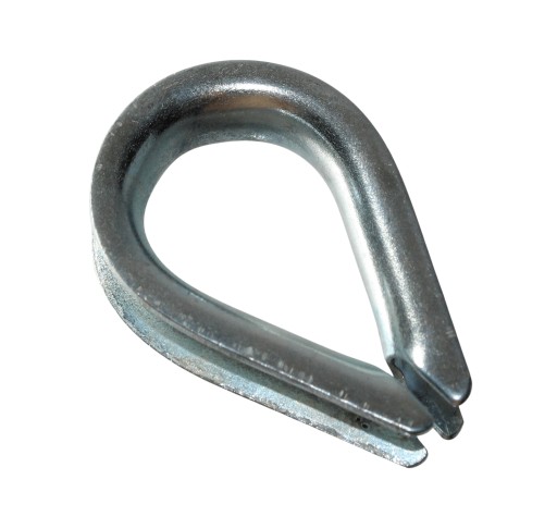 KAUSZA STALOWA OCYNKOWANA 3 MM 10 SZT