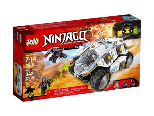 LEGO Ninjago - 70588 Samochód tytanowego ninja - Nowe