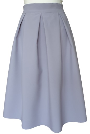 JASNOSZARA SPÓDNICA MINI MIDI MAXI NA WYMIAR MIARĘ