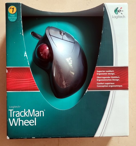 Logitech TrackMan Wheel USB 910-000809 (Nowy)