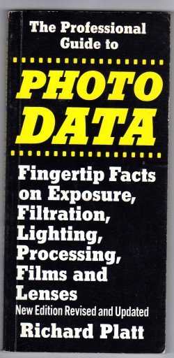 THE PROFESSIONAL GUIDE TO PHOTO DATA RICHARD PLATT