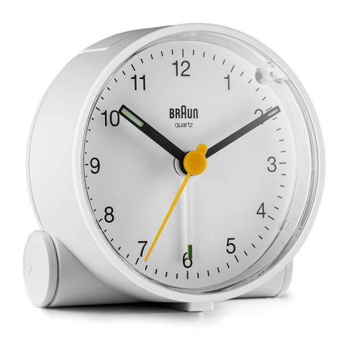 BC01 Braun Nowoczesny Zegarek Budzik Matowy Kolor