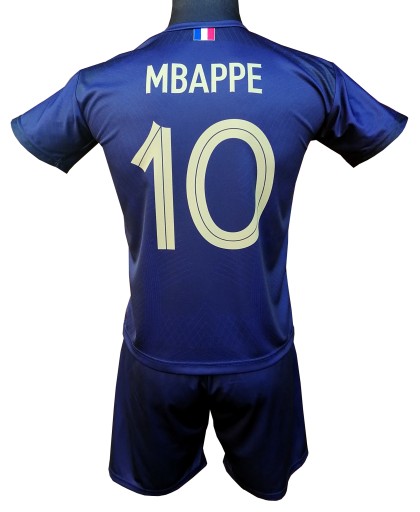 Komplet strój piłkarski Mbappe Francja rozmiar M