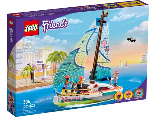 LEGO 41716 Stephanie i przygoda pod żaglami