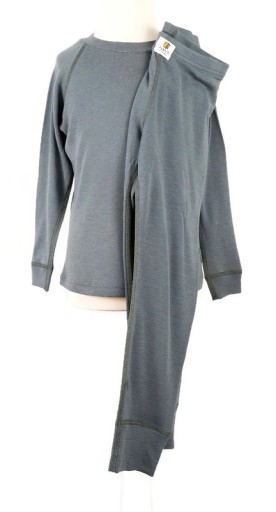 JANUS bluzka getry piżama wełna 100% MERINO WOOL 116 kpl