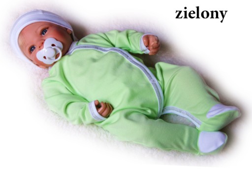 Pajacyk pajac śpiochy 56 rozpinany bawełniany