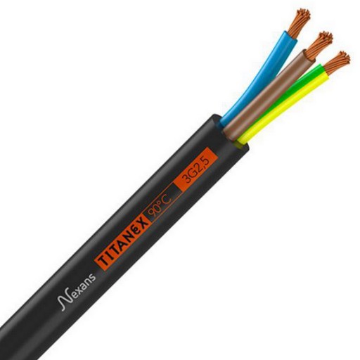 NEXANS TITANEX H07RN-F 3G2,5 PRZEWÓD KABEL 3x2,5