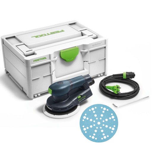 FESTOOL Szlifierka ETS EC 150/5 EQ-Plus w systainerze Gratis Krążki 576329