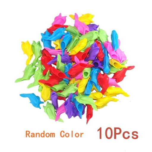 10-30pcs/Set Kids Pencil Grasp Silicone Baby Learning Writing Tool