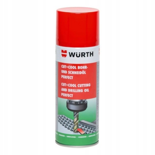 SPRAY OLEJ CHŁODZIWO OBRÓBKA WIERCENIE 400ML WURTH