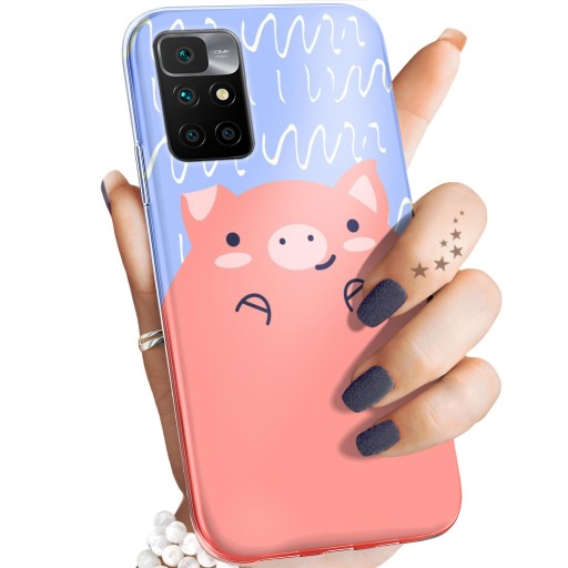 ETUI DO XIAOMI REDMI 10 WZORY ŚWINKA PEPPA BAJKA OBUDOWA POKROWIEC CASE
