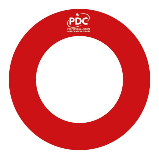 OSŁONA TARCZY DO DARTA PDC DARTS SURROUND RING RED