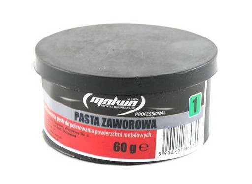 Pasta zaworowa 1 do zaworów polerowanie metali
