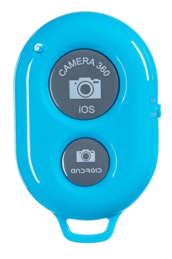 PILOT Bluetooth SELFIE WYZWALACZ iOS Android HQ NIEBIESKI