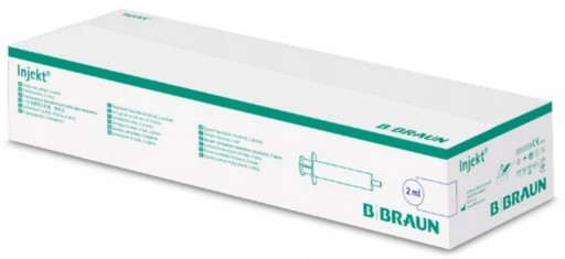 Strzykawki iniekcyjne B.Braun 2 ml 100 szt.